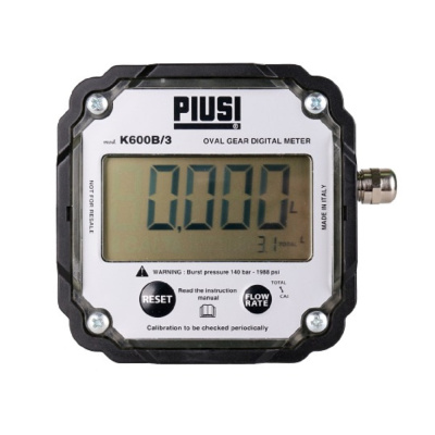 Piusi K600 B 3 diesel with pulse-out (с импульсным выходом)