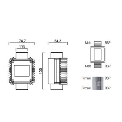 K24 PULSER - Импульсный расходомер AdBlue_1