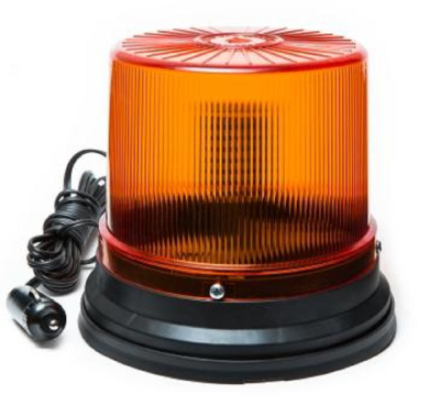 МАЯК СВЕТОДИОДНЫЙ ИМПУЛЬСНЫЙ МИМ 04-01АЖ АВТОЖЕЛТЫЙ (LED, ПРЯМОЙ ШНУР)