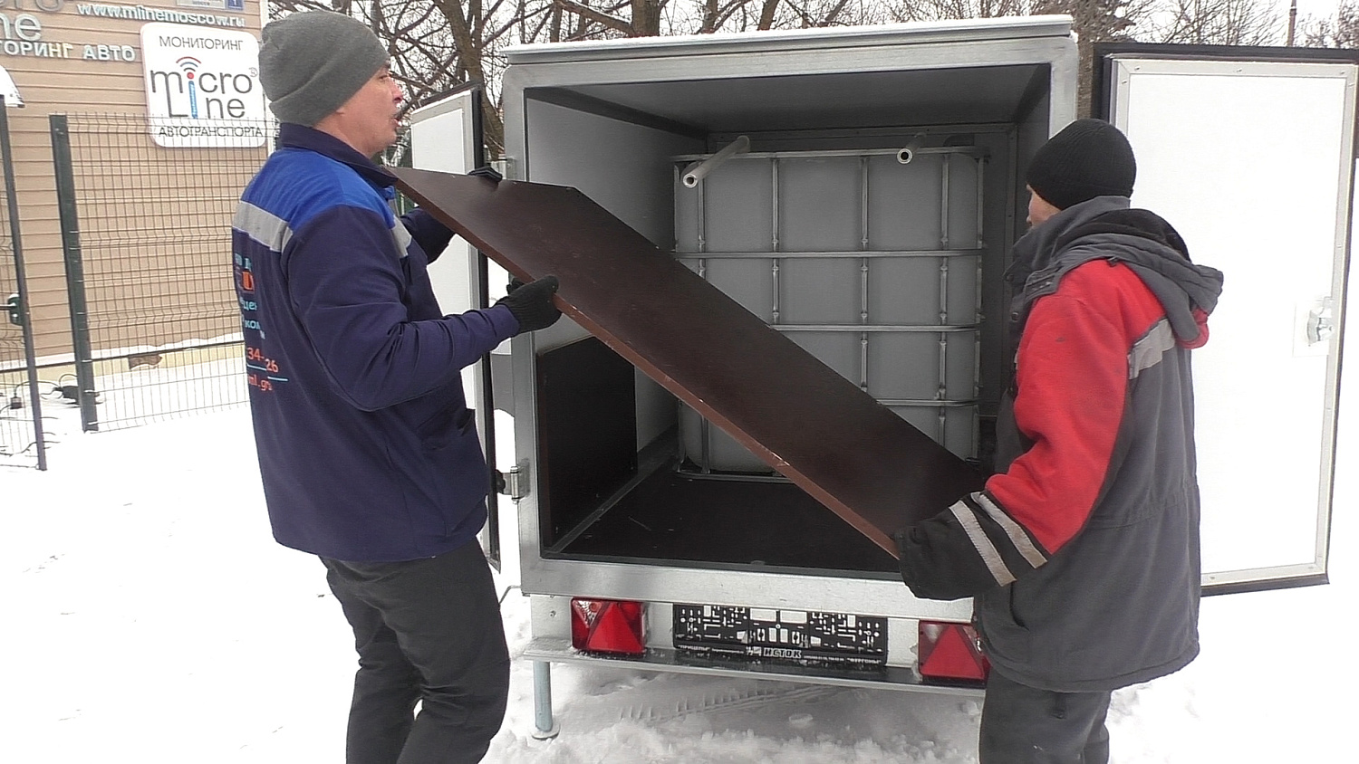 Изготовление мобильной тарировочной станции на 1 м3 на базе прицепа "ИСТОК"