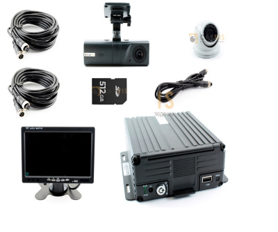 Комплект видеонаблюдения для автомобиля полиции СТАНДАРТ - ООО "Где Авто"