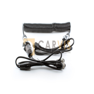 Кабель 2×4pin(мама) — 2×4pin(папа) спиральный 6м - ООО "Где Авто"