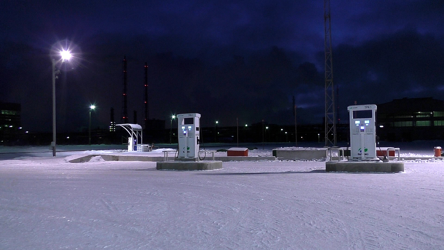 Переоборудование ведомственной АЗС (ПАО "Акрон"), г. Великий Новгород